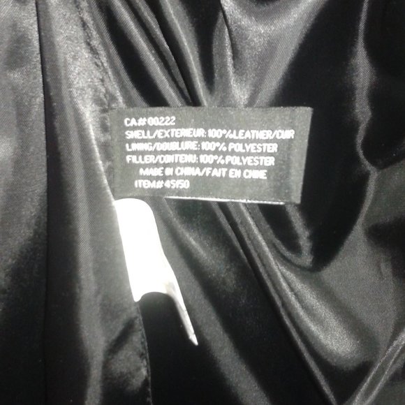 Buttery soft Leather Jacket sz small (6-8) - Picture 3 of 9